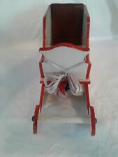 VTG  CHRISTMAS Primitive  Wood Shabby Chic Handmade SLED for sale  Shipping to South Africa