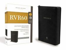 Biblia RVR 1960 Edici?n Port?til con Cierre, Letra Grande, Tama?o Manual, Couro, comprar usado  Enviando para Brazil