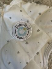 Used, Dreamland Weighted Transition Swaddle Sleep Sack, Small, White Gray Star Print for sale  Shipping to South Africa