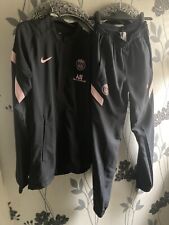 nike psg tracksuit Paris Saint Germain Jordan Black /pink Size XS New no tags  for sale  Shipping to South Africa