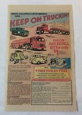 1979 Revell KEEP ON TRUCKIN models ad~Kenworth Truck+Trailer,Rubber Duck VW Van+ for sale  Shipping to South Africa