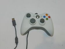 Usado, Controle com fio Microsoft XBOX 360 PC branco fabricante de equipamento original e com cabo USB separador testado comprar usado  Enviando para Brazil