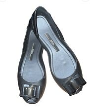 Sapato Feminino MELISSA Queen V Preto Peep Toe Jelly Flats Tamanho 7 comprar usado  Enviando para Brazil