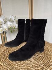 Aquatalia black suede for sale  Shipping to Ireland