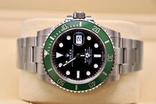 rolex submariner green bezel for sale  LONDON