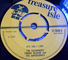 £800.THE TECHNIQUES.ITS YOU I LOVE.7".REGGAE.ROCKSTEADY.SKA.ORIGINAL.1968. comprar usado  Enviando para Brazil