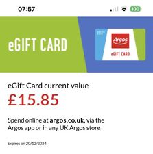 Argos gift card for sale  SLOUGH