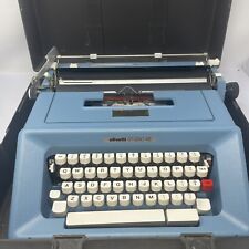 VTG Olivetti Studio 46 Typewriter  Working With Case Made In Spain for sale  Shipping to South Africa