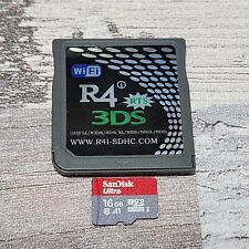 Usado, Tarjeta WiFi R4 3DS para Nintendo DS/DS3 con cartucho de tarjeta Micro SD de 16 GB solamente segunda mano  Embacar hacia Argentina