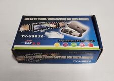 NIB USB 2.0 TV Tuner Video Capture Card With Remote TV-USB20  for sale  Shipping to South Africa
