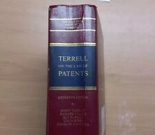 Terrell On The Law of Patents 16th Edition (Hardback) segunda mano  Embacar hacia Argentina