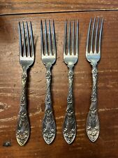 4 plated forks silver for sale  Fredericksburg