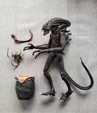 NECA Aliens Ultimate Warrior Brown Xenomorph Figure Egg Facehugger Chestburster for sale  Shipping to South Africa