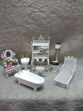 Miniature dollhouse white for sale  Paonia