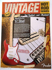 Affichette fender stratocaster d'occasion  Toulouse-