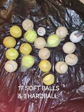 Softballs 1 hardball for sale  Hampton