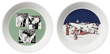 Moomin Collectors Plates Green and Christmas Arabia Finland 2015 *New myynnissä  Suomi