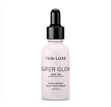 Tan Luxe SUPER GLOW Fake Tan 30ml SPF 30 Self Tanning Skin Care Toxin Free Vegan for sale  Shipping to South Africa