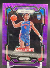 Usado, 2023-24 Pistones Panini Prizm Monopoly Ausar Thompson onda púrpura Prizm #27 segunda mano  Embacar hacia Argentina