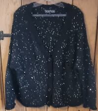 Sparkly black cardigan for sale  CHICHESTER
