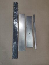 Lot Of 4pcs, Knife Making Steel, 5160 Hot Rolled 1/4x1.5x18", 1/16x2x12" SS... , used for sale  Shipping to South Africa