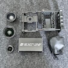 Used, Beastgrip Pro Mount / Lens Lot - Kenko 0.75x Wide angle 0.43x Macro Moment 18mm for sale  Shipping to South Africa