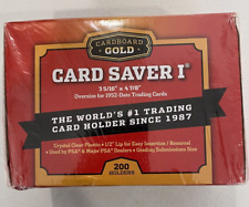 Porta-cartões esportivo semi rígido cartão dourado 200 unidades cartão Saver I FRETE GRÁTIS comprar usado  Enviando para Brazil