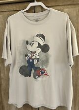 Disney CRUIST LINE XXL Gris Algodón NAVAL Mickey Mouse AZUL MARINO Camisa Proyecto Vintage, usado segunda mano  Embacar hacia Argentina