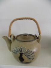 Earthenware flower teapot for sale  Shipping to Ireland