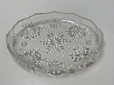 Mikasa crystal snowflake for sale  Bradford