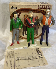 1966 Original Bonanza Ben Hoss & Little Joe Revell Modelo Kit Aurora TV Western segunda mano  Embacar hacia Argentina