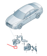 NOWY AUDI A6 4A C8 GÓRNY PRAWY KLAKSON SYGNAŁ 4K6951221A ORYGINAŁ na sprzedaż  Wysyłka do Poland