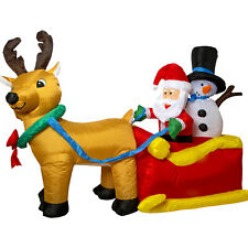 Inflatable santa sleigh for sale  Shipping to Ireland