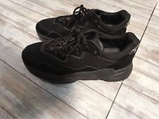 Black chunky trainers for sale  LIVERPOOL