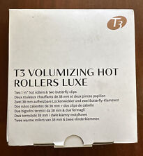 T3 - Volumizing Hot Rollers LUXE (2 ct.) | Hair Curlers and Volumizers 1-1/2”, used for sale  Shipping to South Africa