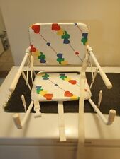 Used, Graco Tot-Loc Chair Booster Seat Highchair Lock on Table HEARTS Pattern Vintage  for sale  Shipping to South Africa
