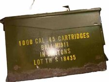Vtg ammunition box for sale  Bay City