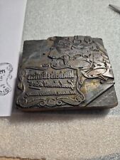 Old printing stamp for sale  BIRMINGHAM