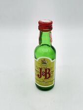 BOTELLA DE WHISKY MINIATURA: WHISKY ESCOCÉS Justerini & Brooks J & B; Años 70 segunda mano  Embacar hacia Argentina