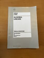 Libro algebra lineare usato  Pistoia