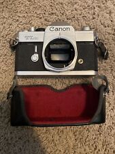 Vintage Canon TLb 35mm Film SLR Camera Body and case 3, used for sale  Shipping to South Africa