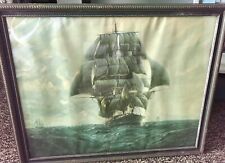 Vintage nautical framed for sale  Rutland