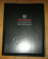 Northeastern University Mentoring 2004 Portfolio Padfolio Folder Notebook Holder, used for sale  Shipping to South Africa