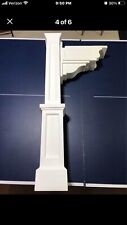 post vinyl white mailbox for sale  Lake Ariel