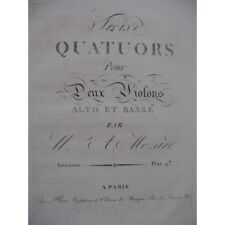 Mozart quatuors 2 d'occasion  Blois