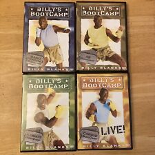 Billy Blanks Billy’s Bootcamp Workout DVD 4-Disc Set Basic Ultimate, Cardio, Ab for sale  Shipping to South Africa