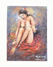 Erotic painting women d'occasion  Expédié en Belgium