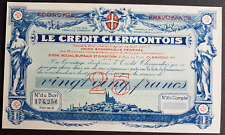 Francia billet francs d'occasion  Nemours