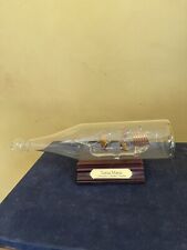 Glass ship bottle for sale  BASILDON