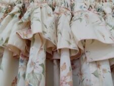 Usado, Painéis drapeados vintage florais pastel princesa amarrar costas Burlington comprar usado  Enviando para Brazil